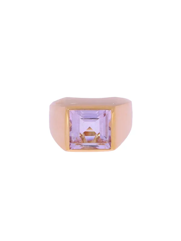 Ladies’ ring – KURZ rose gold with amethyst