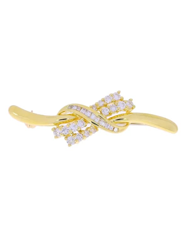 Brosche BUCHERER – Gelbgold mit Diamanten