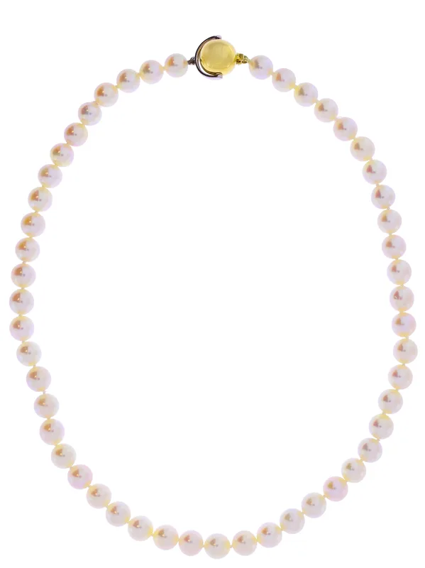 Collier – Perlen mit Bicolor