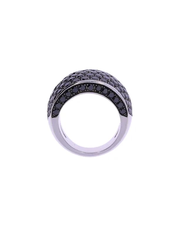 Damenring – Weissgold mit Diamanten