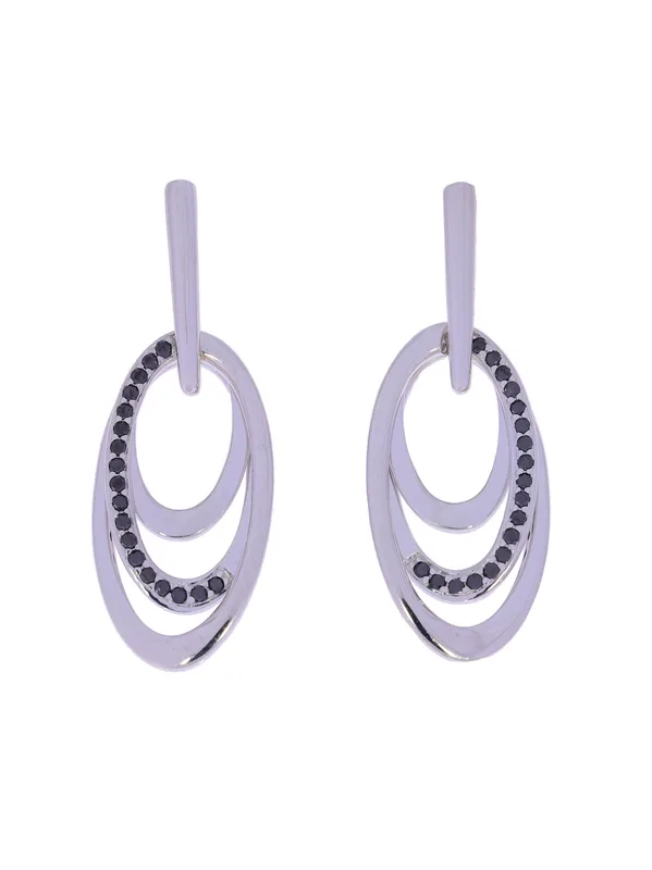 Ohrstecker – Weissgold mit Diamanten