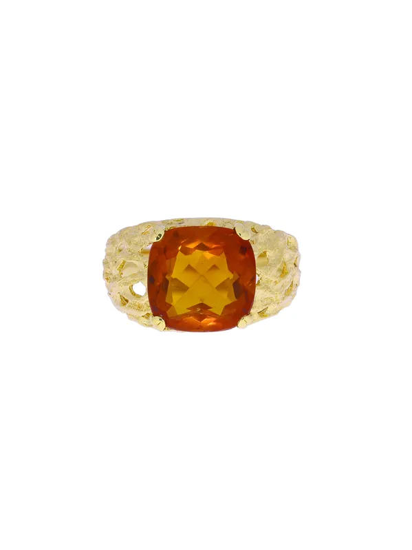 Damenring – Gelbgold mit Citrin