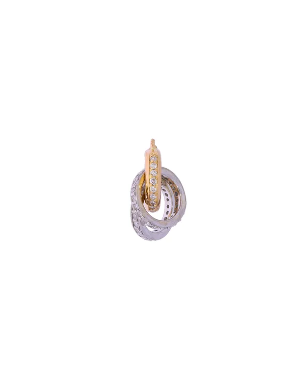 Anhänger – Bicolor mit Diamanten