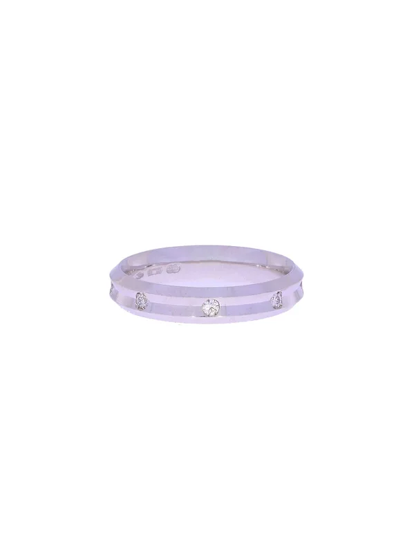 Damenring – UNOAERRE Weissgold mit Diamanten