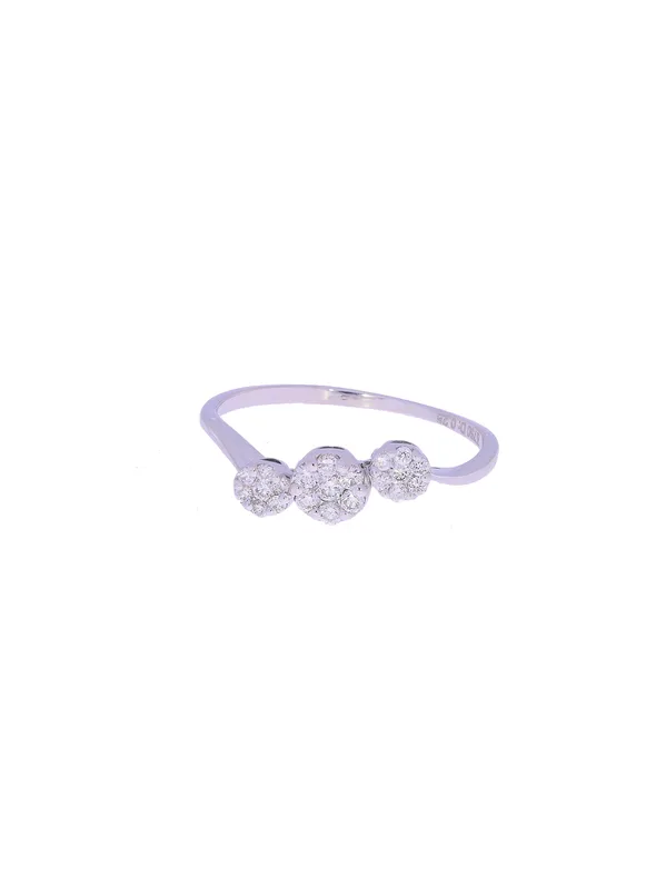 Damenring – FREDY SADIK Weissgold mit Diamanten