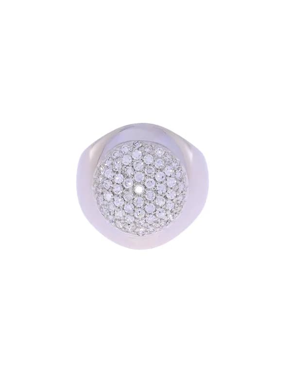 Ladies’ ring – KURZ white gold with diamonds