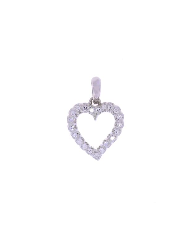 Anhänger – Weissgold mit Diamanten