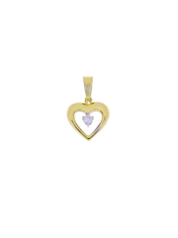 Anhänger – Gelbgold mit Diamant