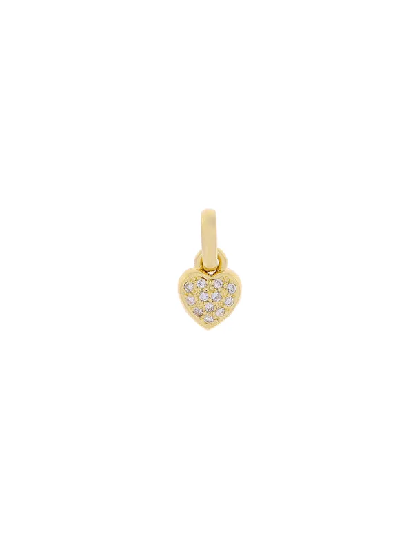 Anhänger – Gelbgold mit Diamanten