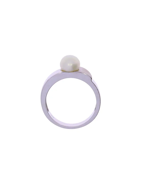 Damenring – BREUNING Weissgold mit Perle