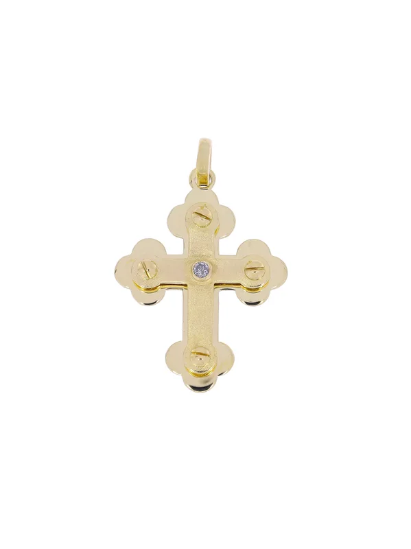 Anhänger – Gelbgold mit Diamant
