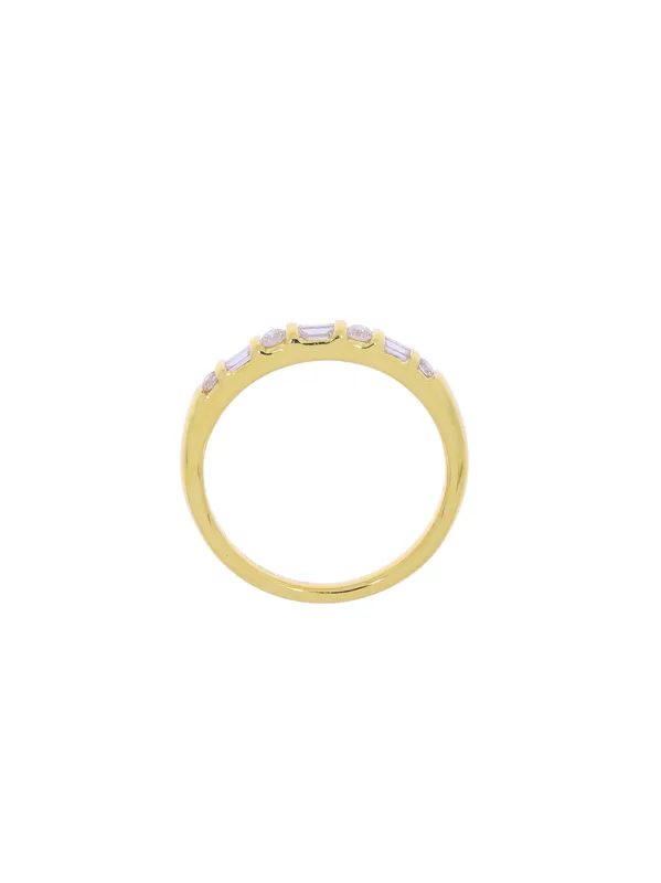 Damenring – Gelbgold mit Diamanten