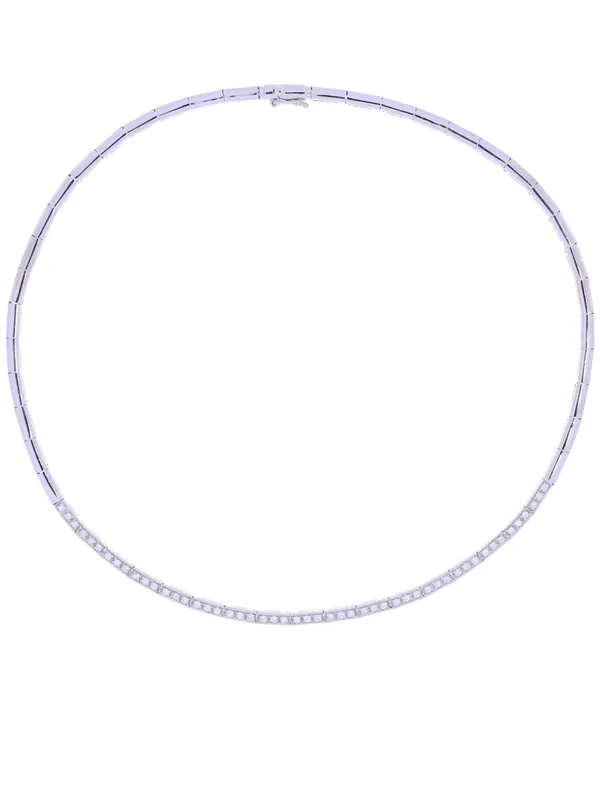Collier – Weissgold mit Diamanten