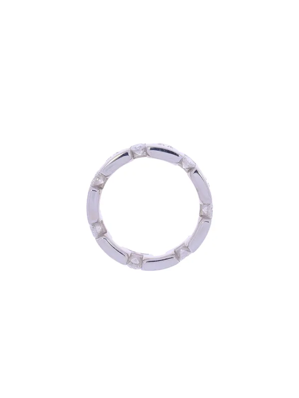 Damenring – Weissgold mit Diamanten