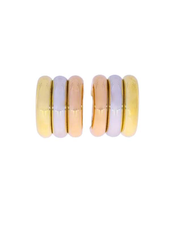Ohrstecker – Tricolor