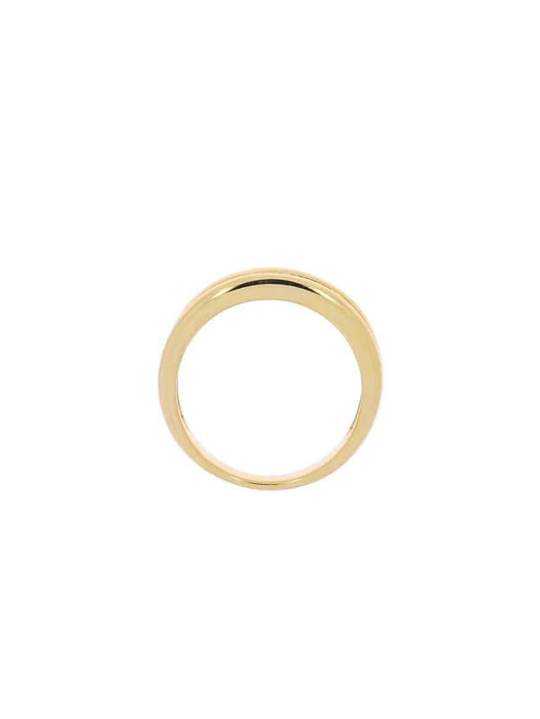Damenring – Gelbgold mit Diamanten