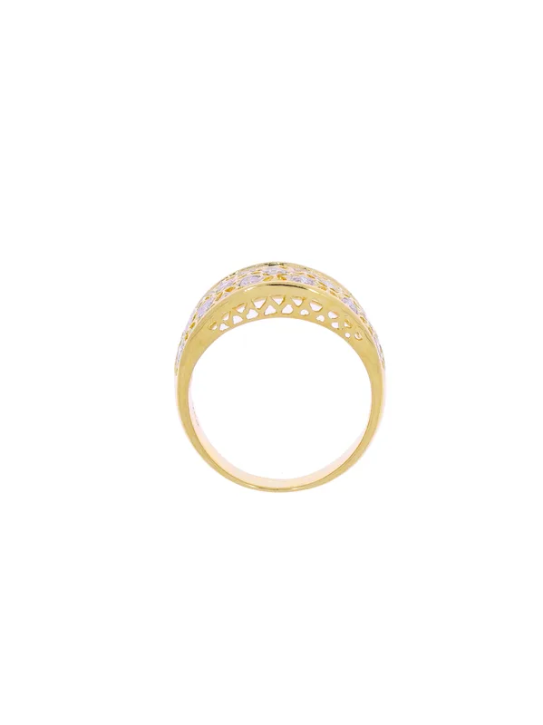 Damenring – Gelbgold mit Diamanten 0.50ct