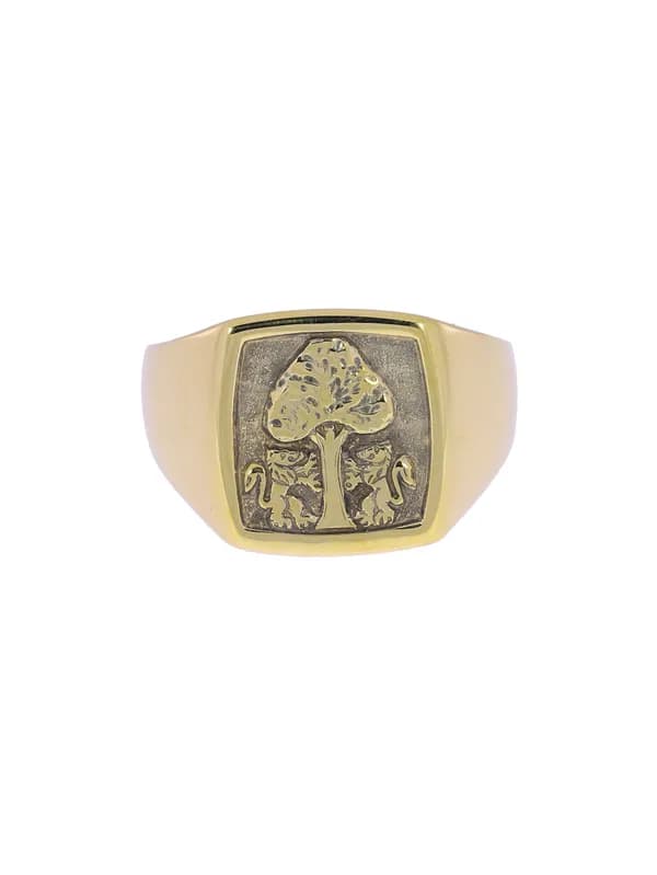 Herrenring – Gelbgold