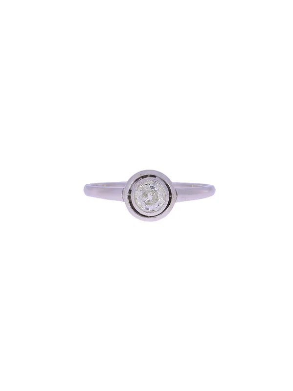 Damenring – Solitaire