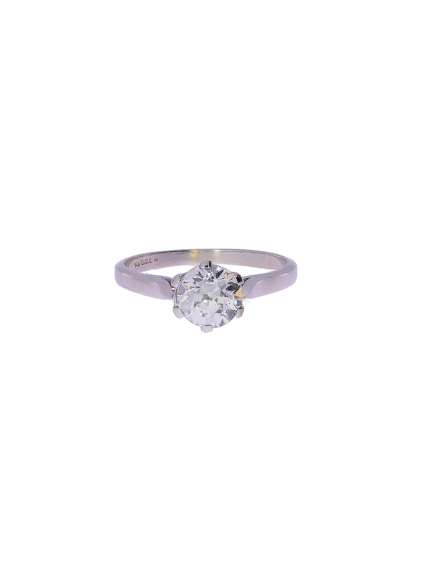 Damenring – Solitaire