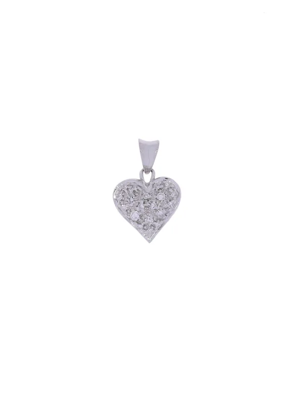 Anhänger – BUCHERER Weissgold mit Diamanten