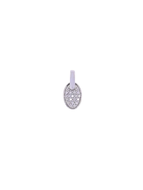 Anhänger – Weissgold mit Diamanten