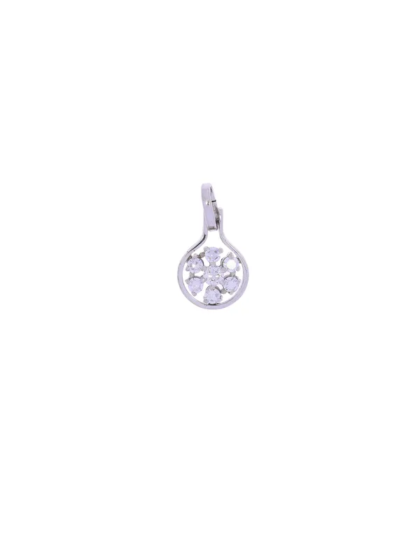 Anhänger – Weissgold mit Diamanten