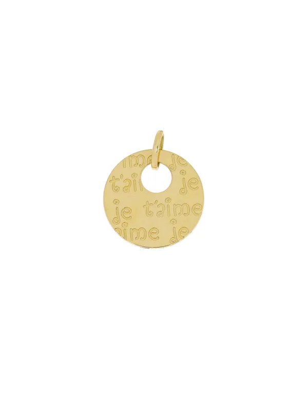 Anhänger – Gelbgold