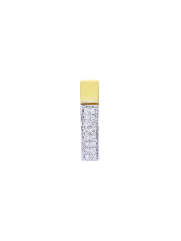 Anhänger – Bicolor mit Diamanten