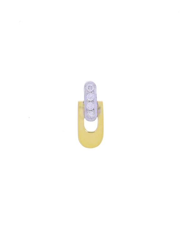 Anhänger – Bicolor mit Diamanten