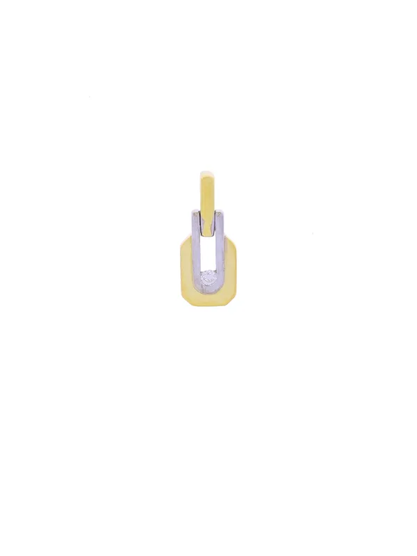 Anhänger – Bicolor mit Diamant