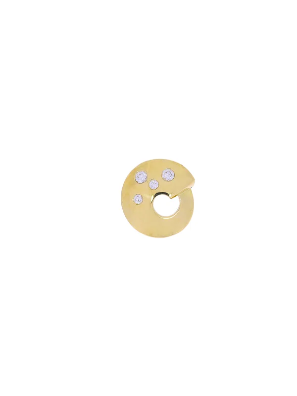 Anhänger – Gelbgold mit Diamanten