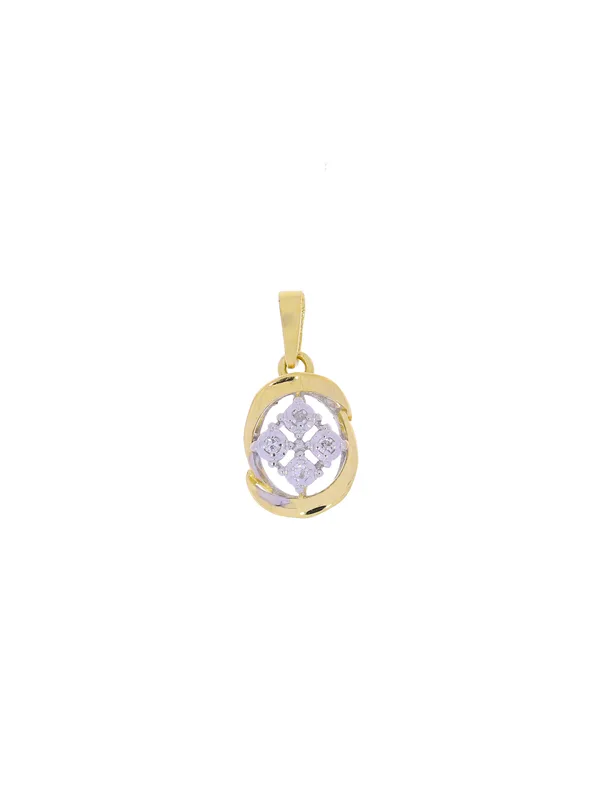 Anhänger – Bicolor mit Diamanten
