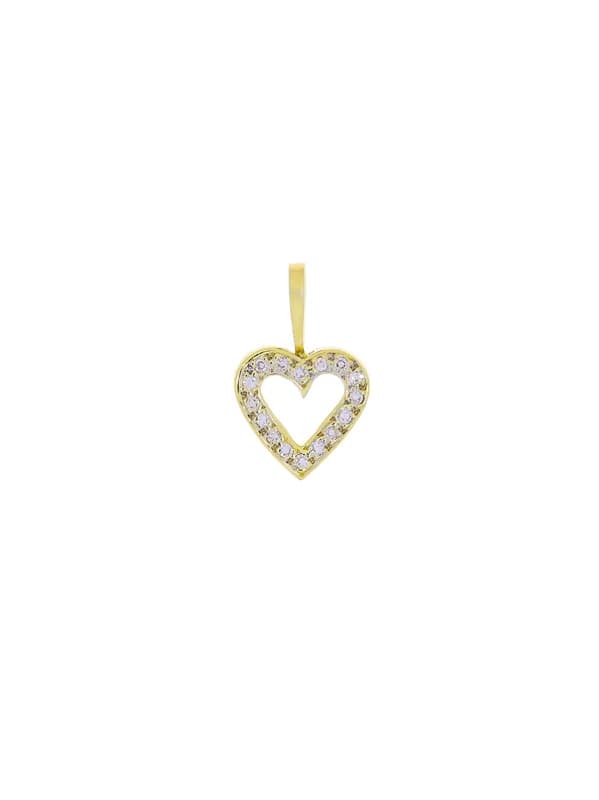 Anhänger – Gelbgold mit Diamanten