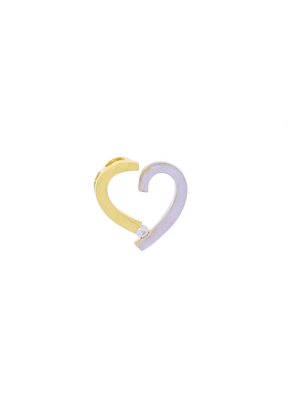 Anhänger – Bicolor mit Diamant