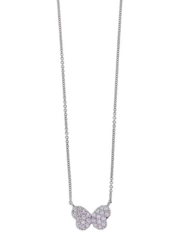 Halskette – BUCHERER Weissgold mit Diamanten