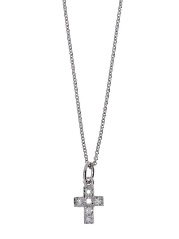 Halskette – Weissgold mit Diamanten