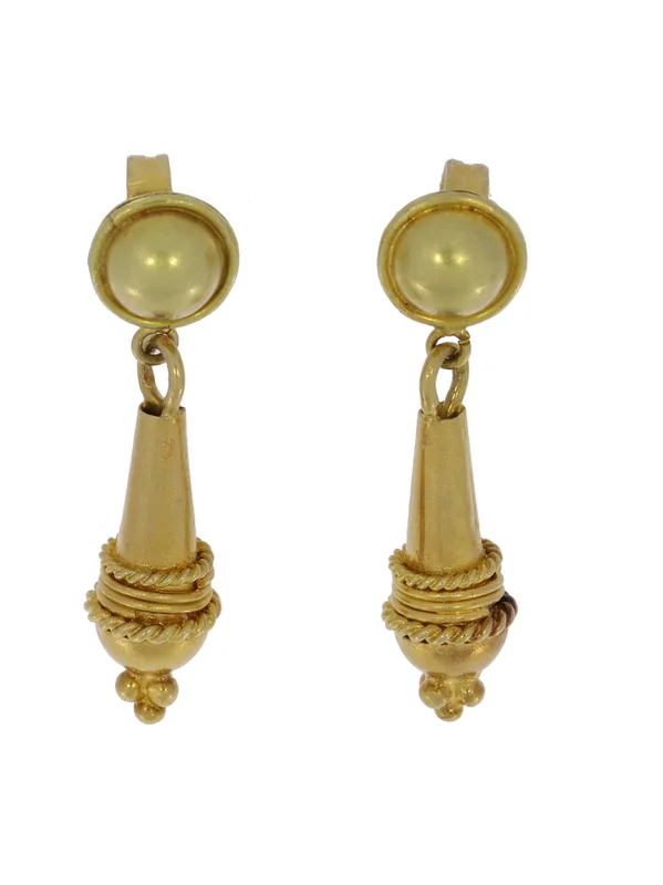 Ohrstecker – Gelbgold
