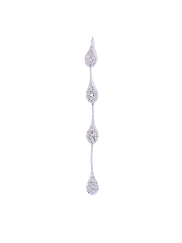 Anhänger – Weissgold mit Diamanten
