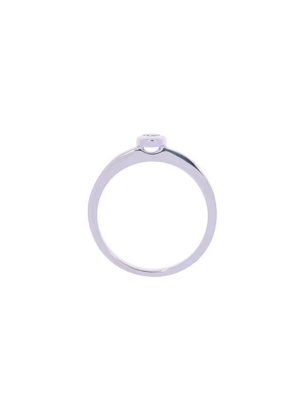 Damenring – CHRIST Solitaire Weissgold 0.07ct