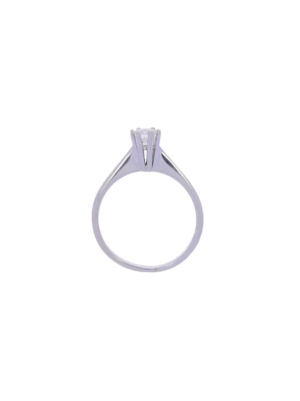 Damenring – Solitaire Weissgold 0.27ct