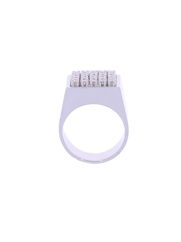 Unisex-Ring – Weissgold mit Diamanten 0.72ct
