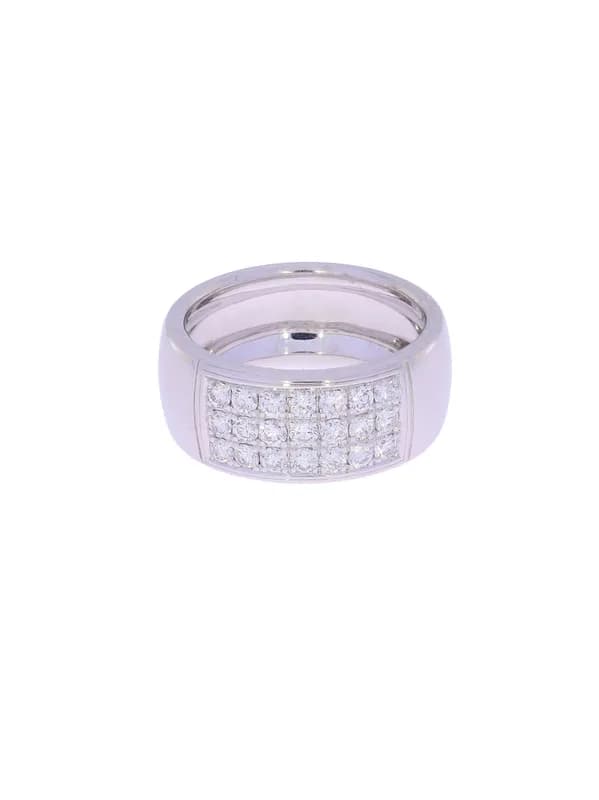 Damenring – MEISTER Weissgold mit Diamanten 0.82ct