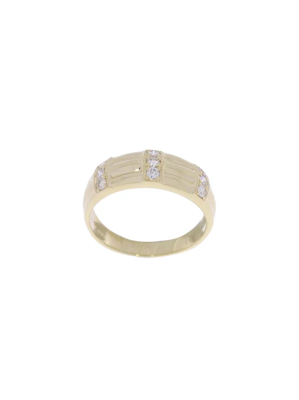 Damenring – Gelbgold mit Diamanten 0.27ct