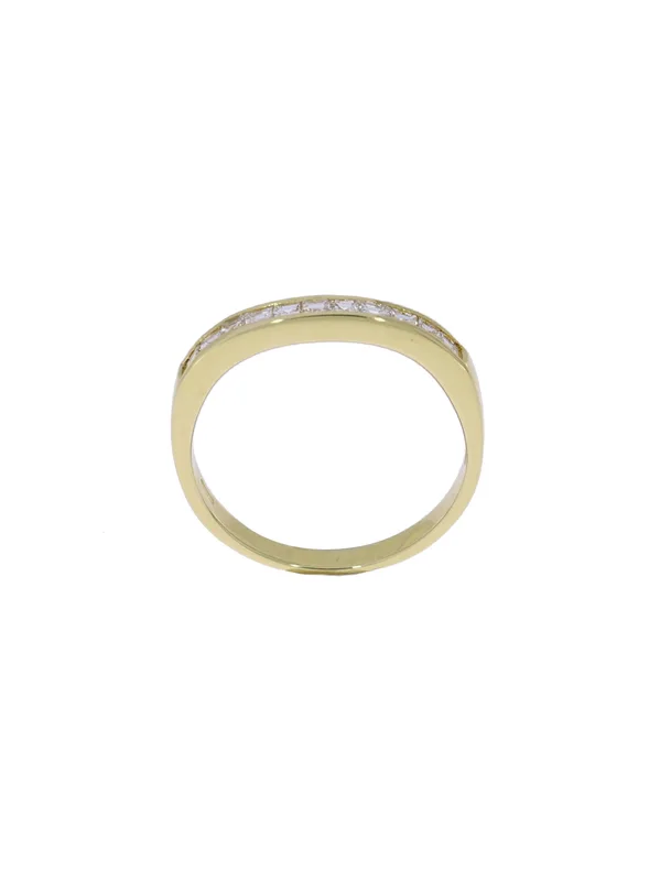 Damenring – Rivière Gelbgold 0.22ct