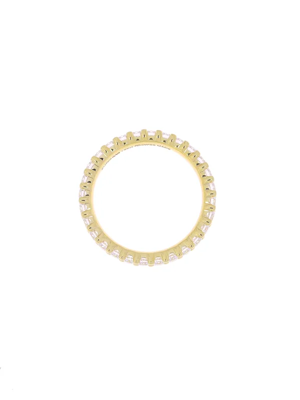 Damenring ‚2-Griffe‘ – Gelbgold mit Diamanten – NEU