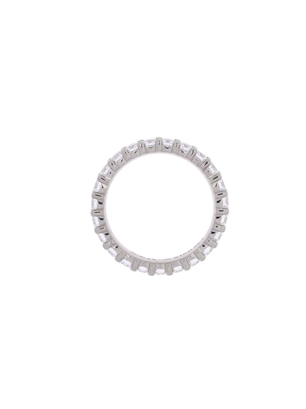Damenring ‚2-Griffe‘ – Weissgold mit Diamanten – NEU