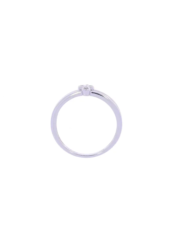 Damenring – Weissgold mit Diamanten