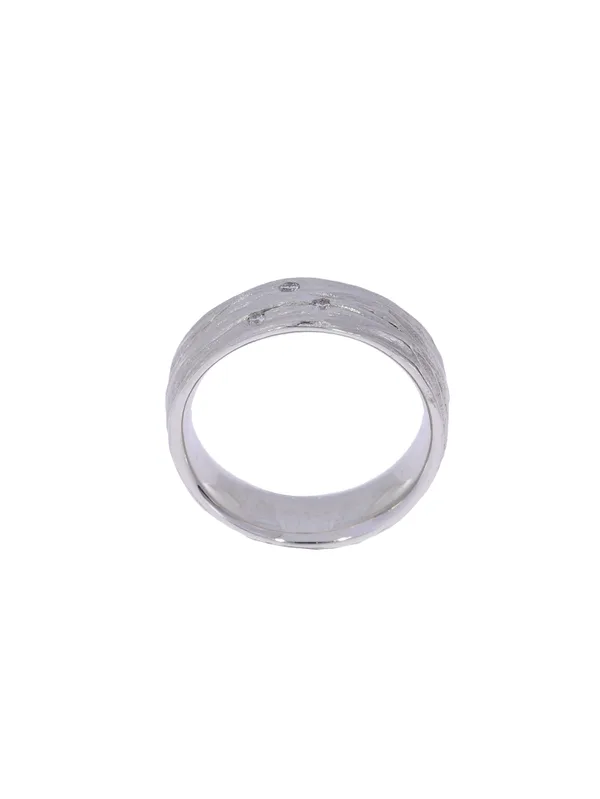 Damenring – Weissgold mit Diamanten 0.04ct