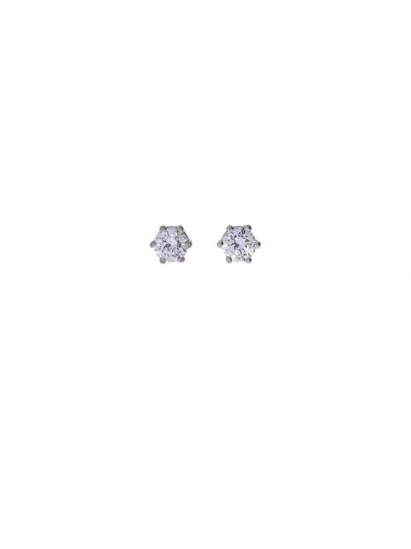 Ohrstecker – Solitaire Weissgold 0.30ct